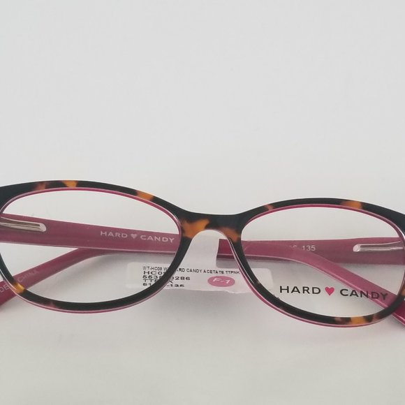 Hard Candy Accessories Eyeglass Frames Hard Candy Wns Tortoise